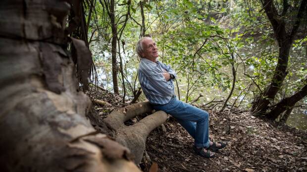 Dr Charlie Veron at favourite spot at home near Townsville. Photo: Wolter Peeters