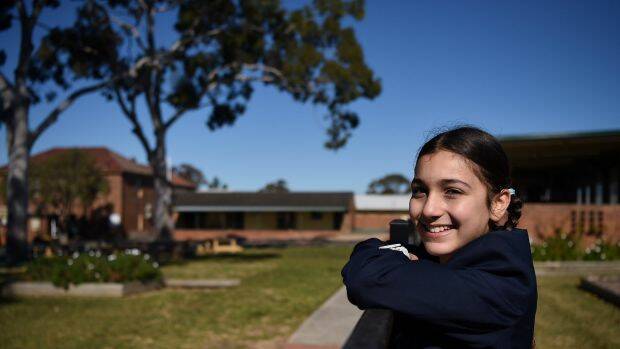 Layelle Etri, in a Year 6 opportunity class at Blaxcell Street Public School, said she "wasn't really learning much" in her mainstream classes. Photo: Kate Geraghty
