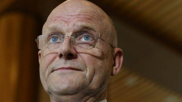 Senator David Leyonhjelm is not fit for purpose. Photo: Andrew Meares

