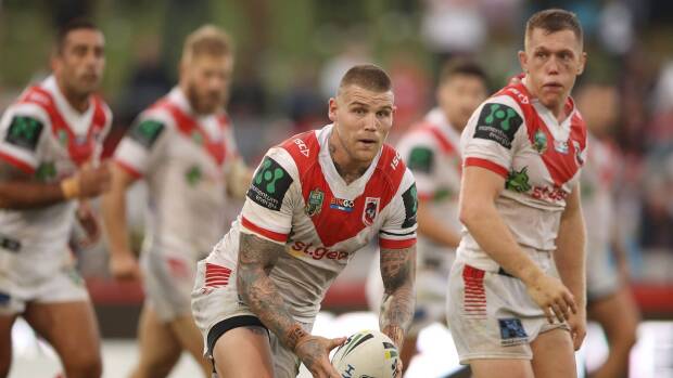Settled in: Josh Dugan. Photo: Getty Images

