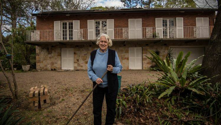 Ruth was verbally offered $26 million for her 2500-square-metre property but she’s not interested in the money. Photo: Wolter Peeters