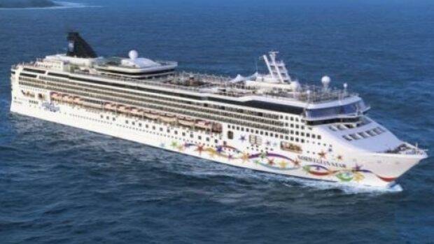The Norwegian Star was adrift off the Victorian coast on Friday. 

