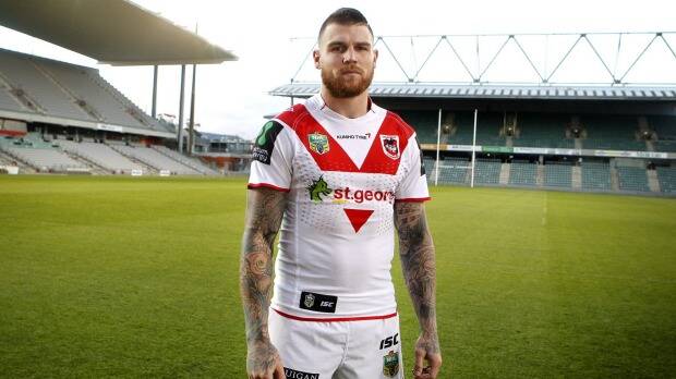 Staying put: Josh Dugan is committed to the Dragons. Photo: Sylvia Liber