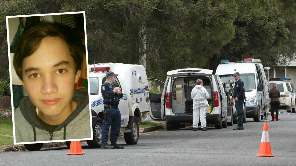 Bryce Cliff was found guilty of murdering Kooringal High School student James Cleghorn, inset, during the Wagga Supreme Court trial on Monday.  