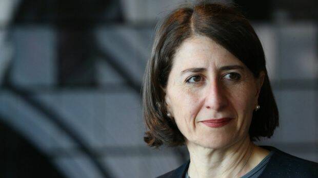 "We would welcome the introduction of competition payments": NSW Treasurer Gladys Berejiklian  Photo: Louise Kennerley
