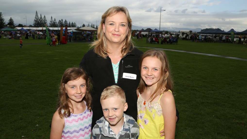 ​There was a special family feel at the Shellharbour Australia Day Citizenship Ceremony when Kelly Martin and her three children all took the oath together on the main stage.