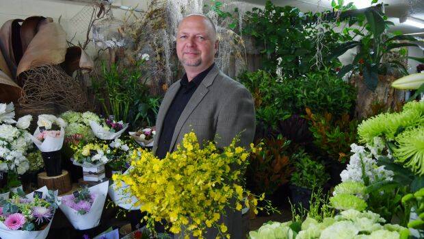Charles Lukasik, owner of Floral Expressions says order gatherer florists are "devastating" for the industry. Photo: Nick Moir
