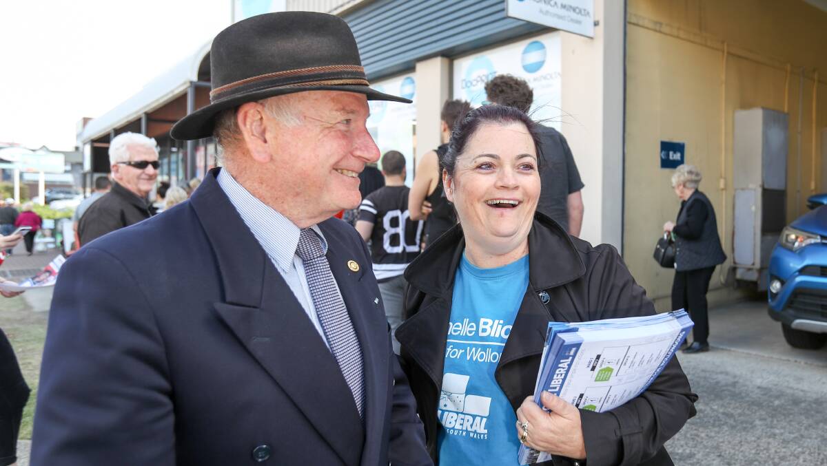 Lord Mayor Gordon Bradbery was quietly confident of re-election at pre-polls on Friday, but said he would not be celebrating until all votes were counted. Photo: Adam McLean