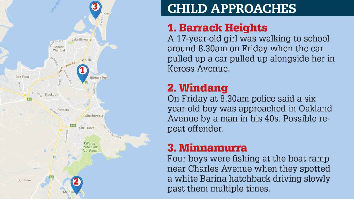 Six-year-old boy approached by man in Windang