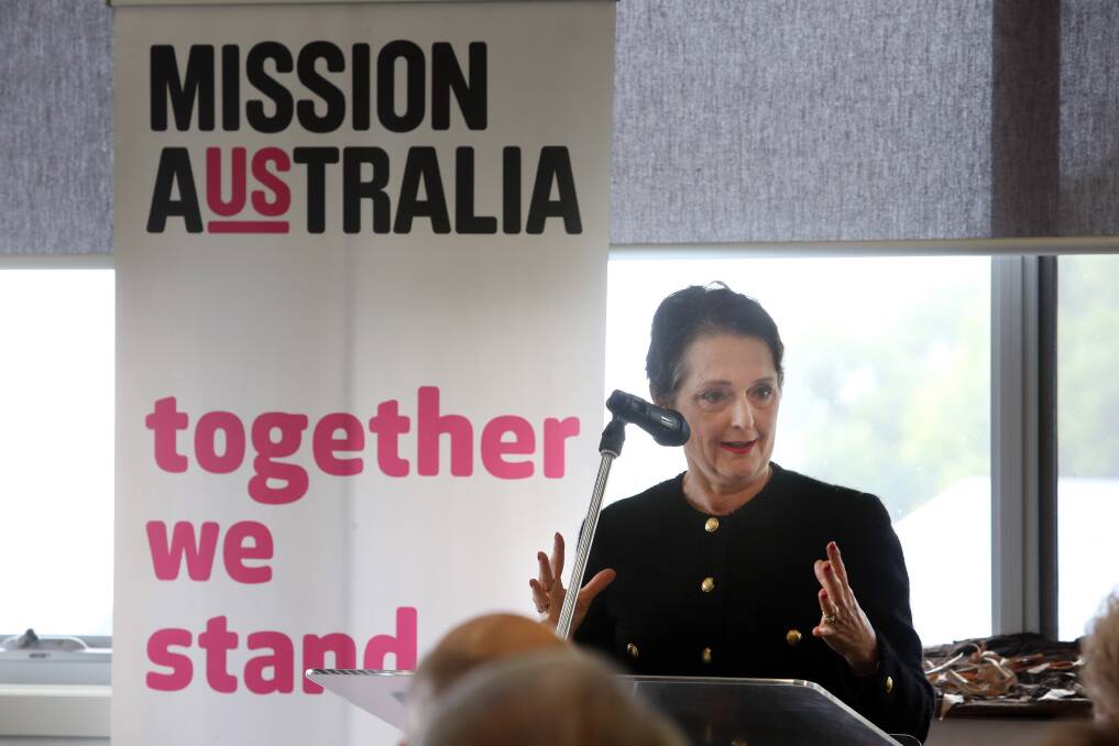 NSW Mental Health Minister Pru Goward at the launch ceremony. Picture: Robert Peet