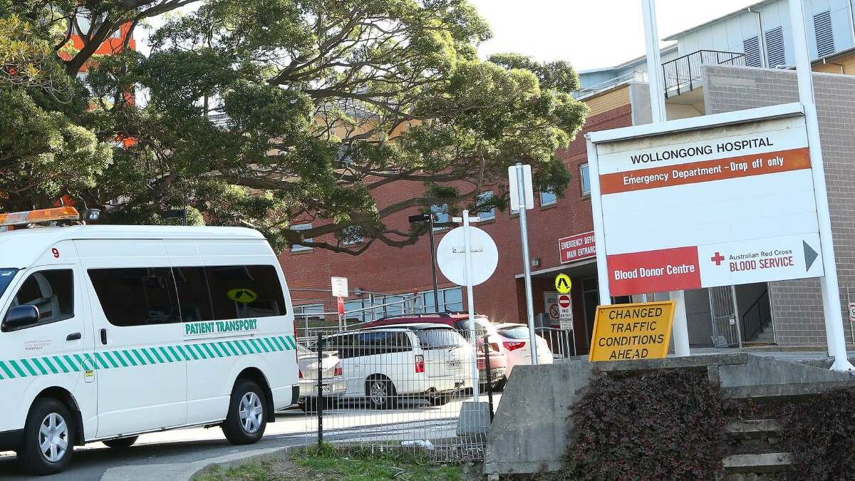 File photo of Wollongong Hospital. 
