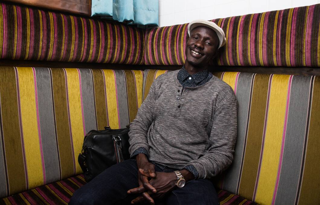 From child soldier to refugee lawyer ... Deng Thiak Adut. Photo: Edwina Pickles