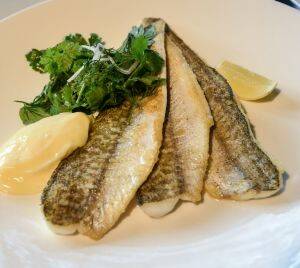 Grilled king george whiting at Rockpool Photo: Vince Caligiuri
