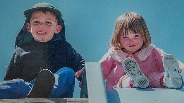 Annie and her brother Rowan were on their way to school and preschool when she was killed. Photo: Supplied
