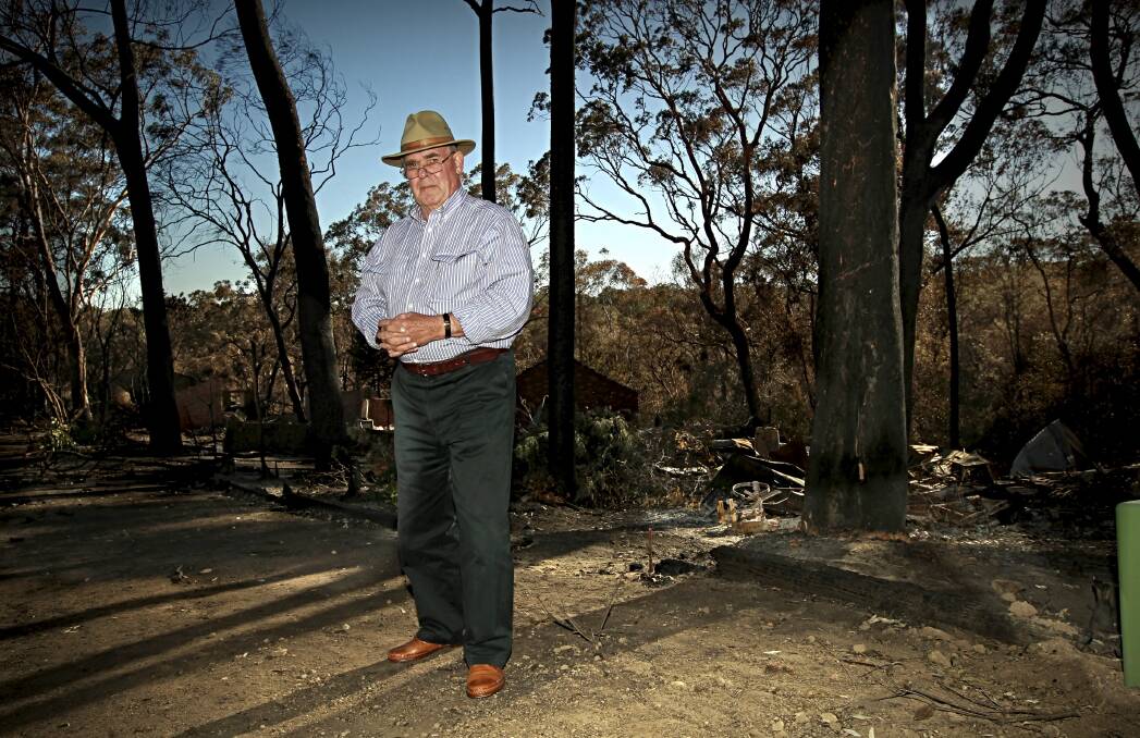 Former RFS Commissioner Phil Koperberg was enlisted as the recovery coordinator for the Blue Mountains bushfires in 2013. 