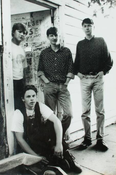 The Merry Widows in a publicity shot circa 1994. Picture: Tom Dion