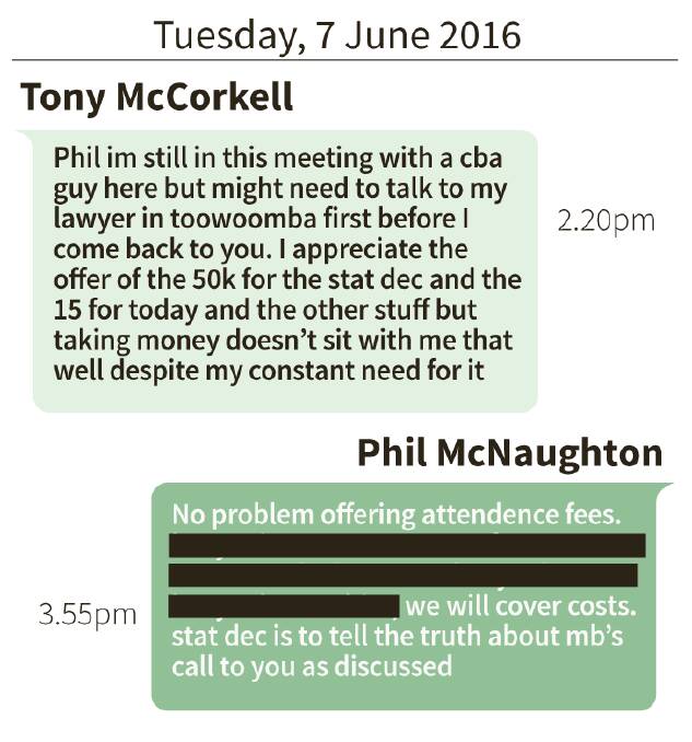 Texts reveal how Exclusive Brethren paid witness to keep quiet