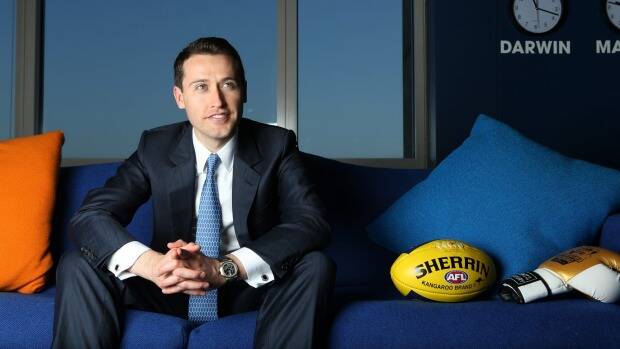 Tom Waterhouse, chief executive of William Hill Australia. Photo: Louise Kennerley