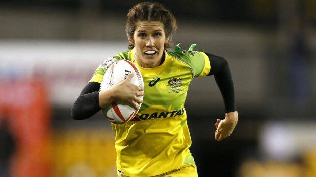 Charlotte Caslick is considered the best women's rugby sevens player in the world Photo: Getty Images
