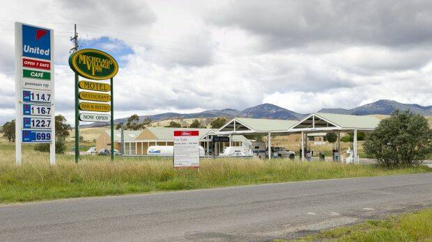 The Michelago United is at the centre of a dispute with a driver who is seeking $12,000 in damages after purchasing contaminated fuel from the service station. Photo: Supplied