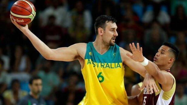 International basketball star Andrew Bogut has happily mixed with athletes from other sports. Photo: Getty Images
