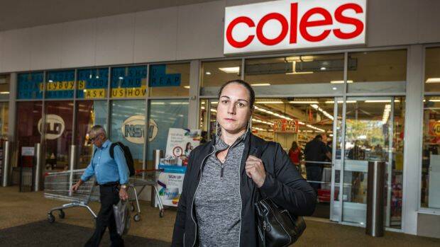 Coles supermarket employee Penny Vickers is furious about the deal. "Why wasn't it brought to our attention?" Photo: Glenn Hunt
