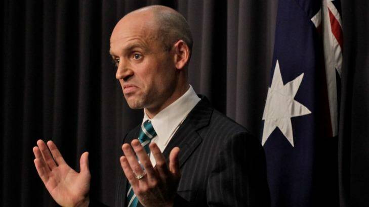 Former Labor senator Mark Arbib said he did not have decision-making authority in relation to the program. Photo: Andrew Meares