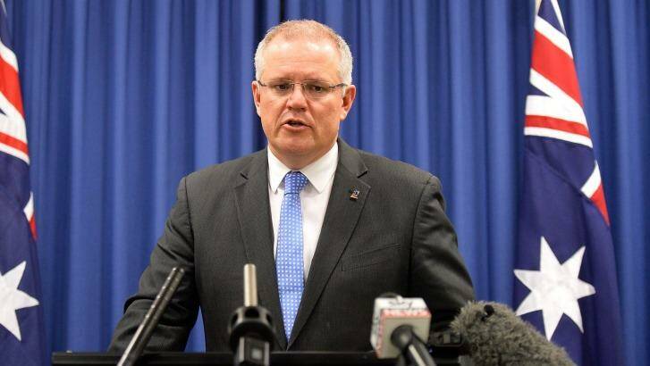 Treasurer Scott Morrison has been urged by ACOSS to follow its advice, which it says addresses inequities and is fiscally responsible. Photo: Bradley Kanaris