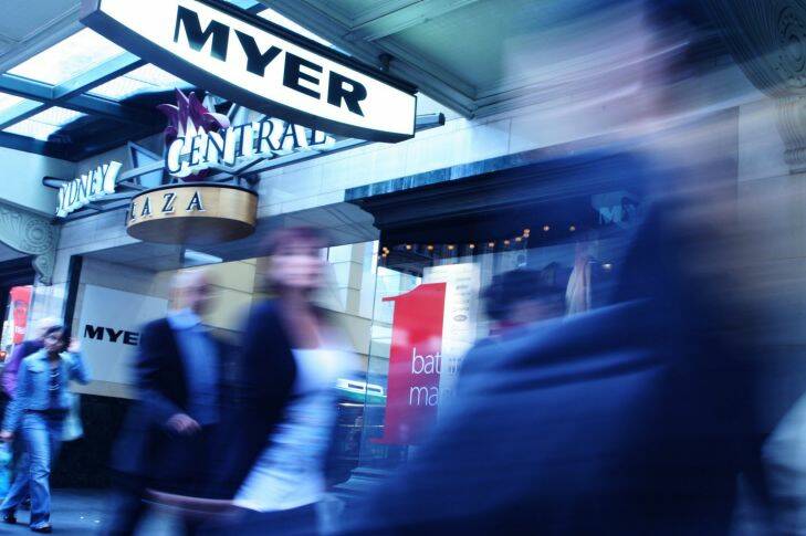 MYER.100517.AFR PIC BY PETER BRAIG. MYER 