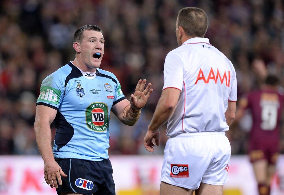 Speaking out: Cronulla's Paul Gallen has launched an extraordinary social media attack on the NRL. Picture: GETTY IMAGES
