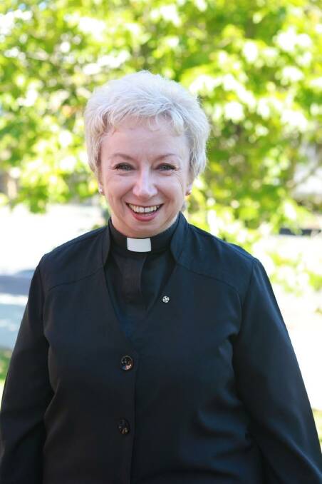 Outraged: Anglican priest Reverend Lorna Green says she was checked for drugs and firearms.