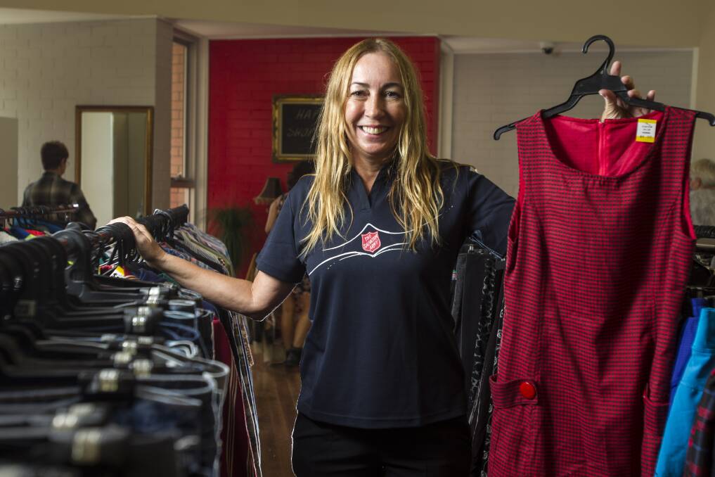 Salvation Army Family Store Woonona store manager Enrica De Pasquale is excited about the re-opening of the store. Picture: CHRISTOPHER CHAN