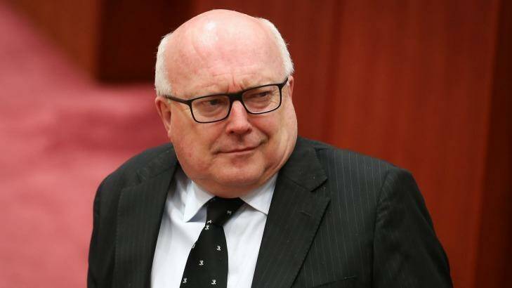 Attorney-General George Brandis has previously come under fire for appointments he has made. Photo: Alex Ellinghausen