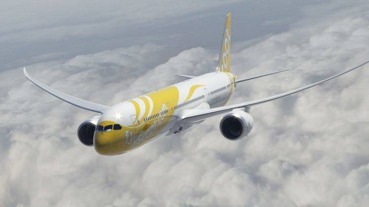 Scoot 787 Dreamliner. Photo: Supplied