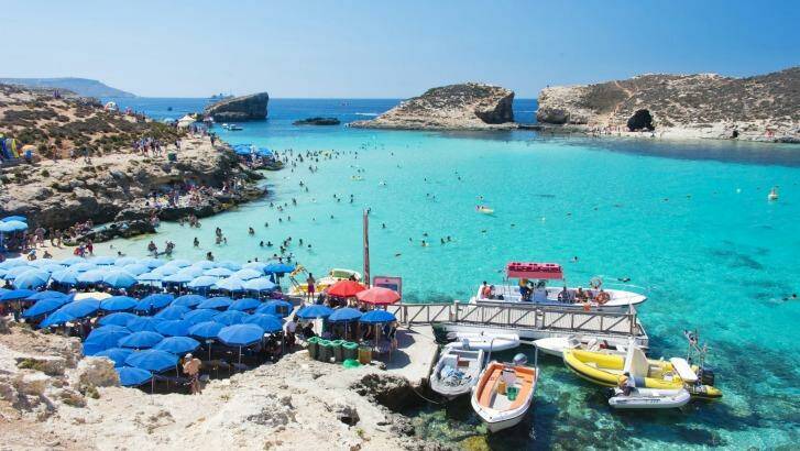 Blue Lagoon Camino Island Malta. Photo: Paul Biris