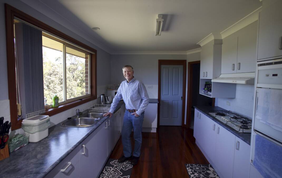 Woonona resident Steve Byrnes will find renovating easier after the council’s regime has changed.  Picture: KIRK GILMOUR
