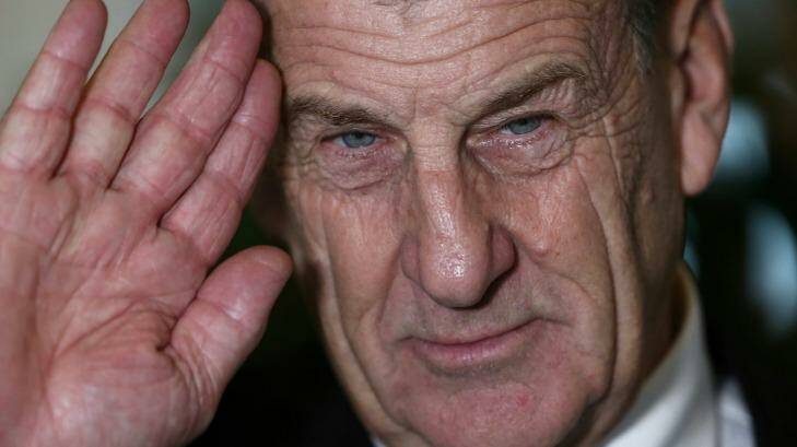 Former Victorian Premier and Beyond Blue chairman, Jeff Kennett, has described the payment of Sydney siege hostage survivors as not 'morally right'.  Photo: Alex Ellinghausen
