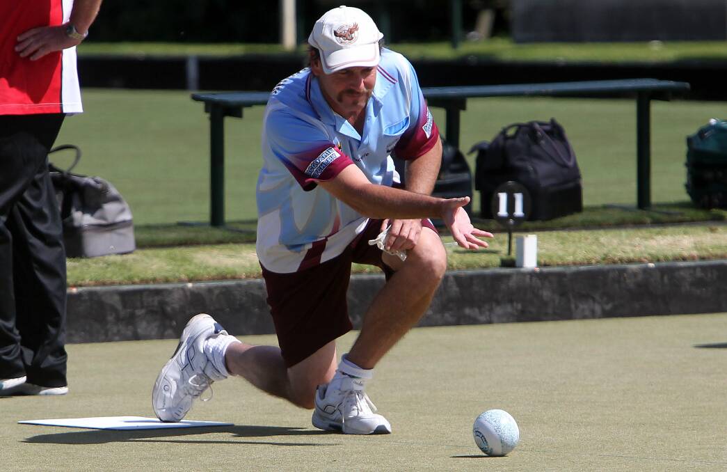 Albion Park's Dean Aitken was in great form with his rink ensuring the Park had a big 'away' win over Corrimal in grade one pennants last weekend. Picture: GREG TOTMAN