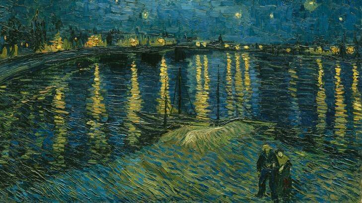 Vincent van Gogh's 
The Starry Night (1888).

