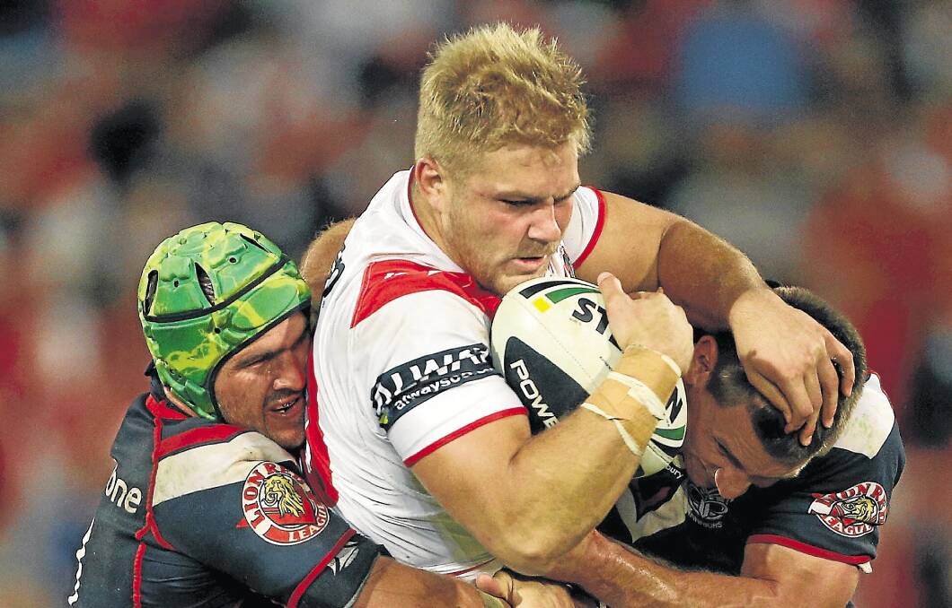 Jack de Belin says St George must dig deep to bring down the Bulldogs. Picture: GETTY IMAGES