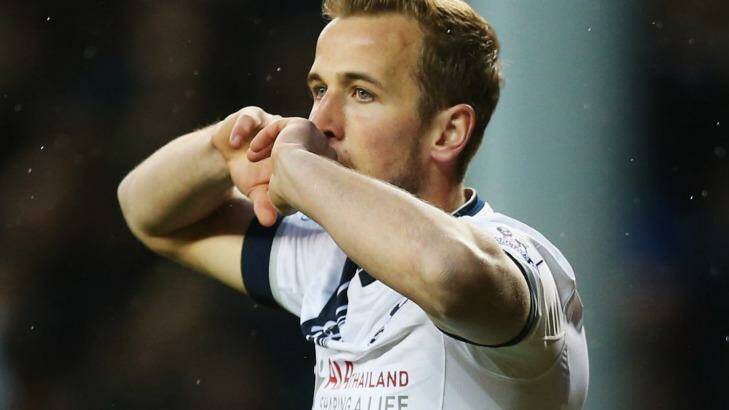 Heading for the Golden Boot: Harry Kane. Photo: Getty Images 