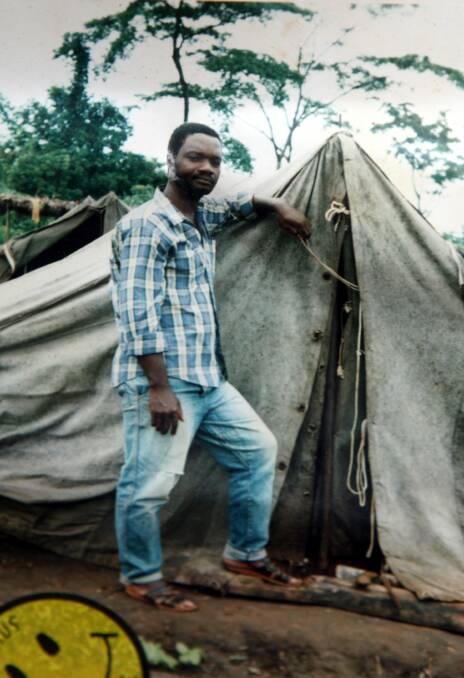 Lindgren Farley spent time in a refugee camp in Guinea before he came to Australia in 2008.