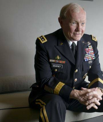 Chairman of the Joint Chiefs of Staff, General Martin Dempsey. Photo: Photo: Supplied 