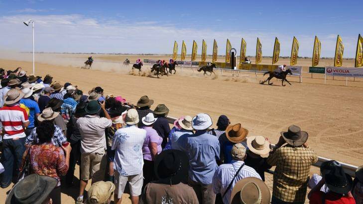The Birdsville Cup races are held every September. Photo: Andrew Watson