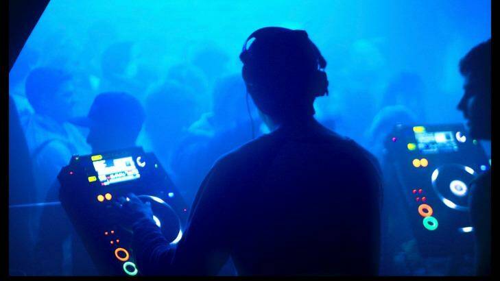 A DJ performs at World Bar in Kings Cross in 2012. Photo: James Alcock