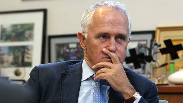 Underwhelmed: Malcolm Turnbull was said to be unimpressed with the response he received from the Prime Minsiter.  Photo: Rob Homer