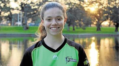 Stefanie Daffara has been selected to play in the inaugural WBBL cricket competition. Picture: SIMON ANDERSON