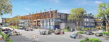 An artist's impression of the proposed leisure centre - a joint venture between the Shellharbour Club and McKeon's Swim School.