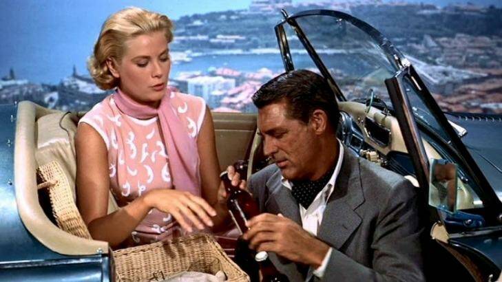 Cannes attracts thieves and burglars by the score, but none are likely to be as suave as Cary Grant, pictured with Grace Kelly in Hitchcock's <i>To Catch a Thief</i>. Photo: Supplied