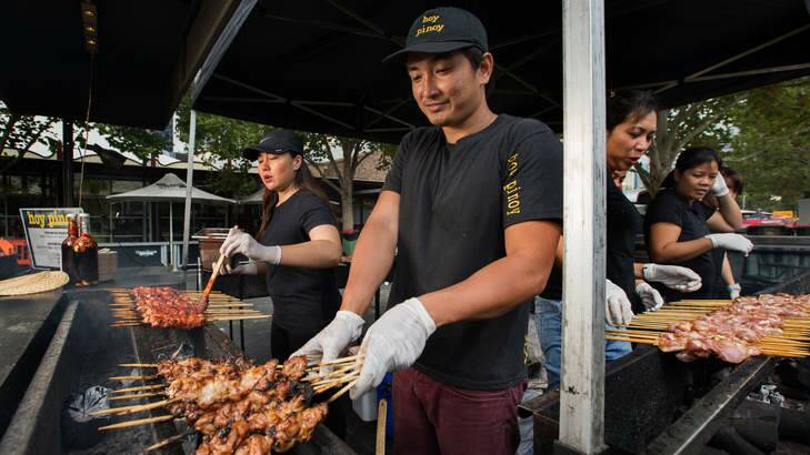 New taste on the town: Hoy Pinoy Phillipino BBQ. Photo: Simon Schluter